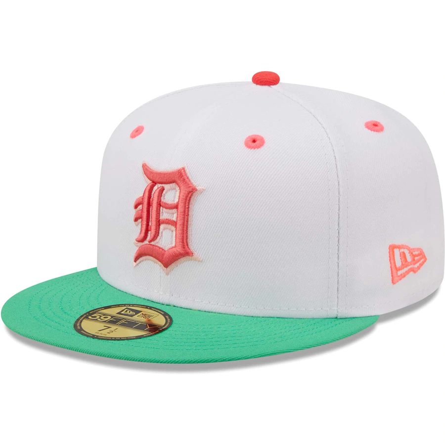 New Era Detroit Tigers 1984 World Series Watermelon Lolli 59FIFTY Fitted Hat