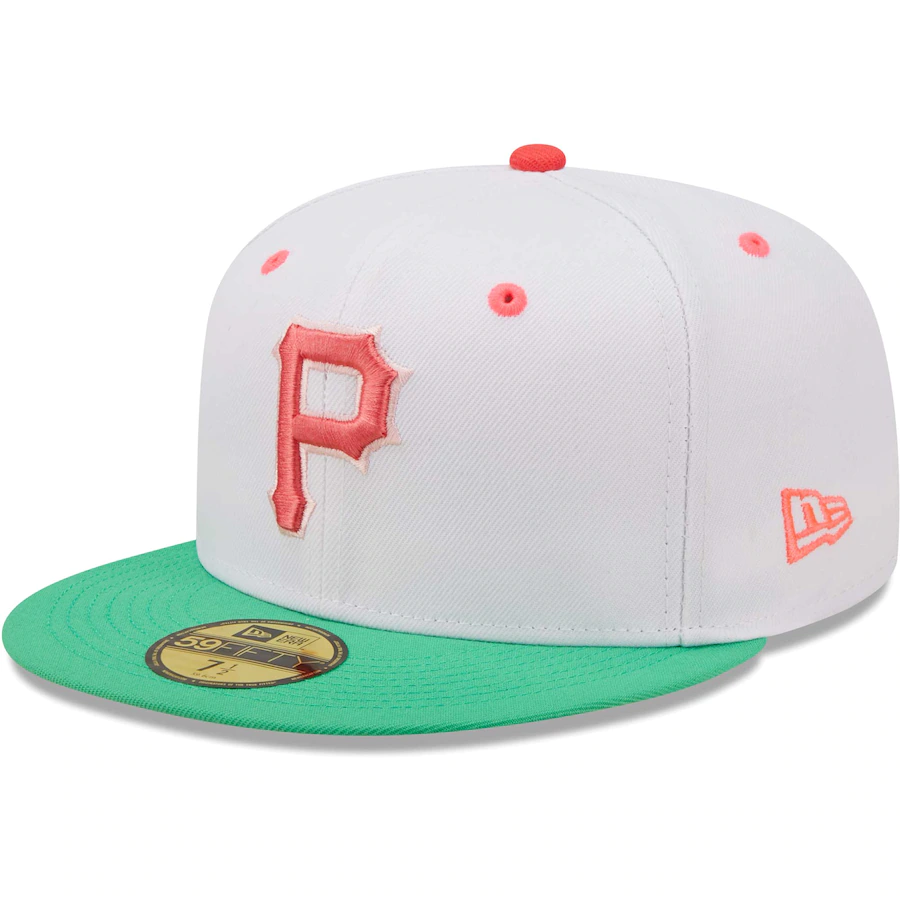 New Era Pittsburgh Pirates 76th World Series Watermelon Lolli 59FIFTY Fitted Hat