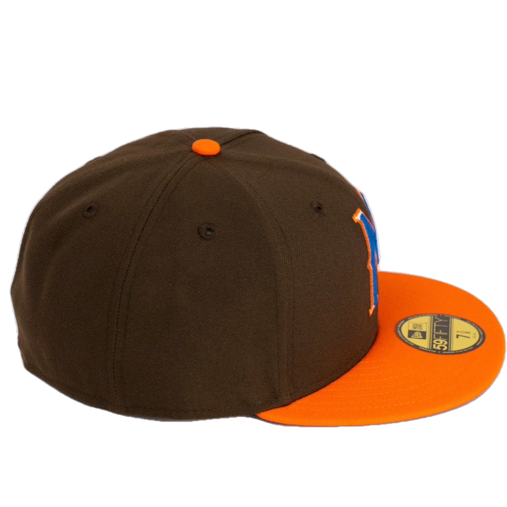 New Era Milwaukee Brewers "Movie Pack" Walnut/Rush Orange 59FIFTY Fitted Hat