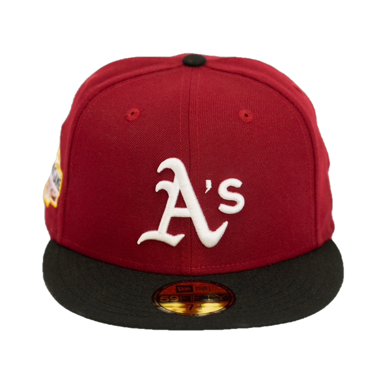 New Era Oakland Athletics 'Dual Threat' Cardinal Red 2018 All-Star Game 59FIFTY Fitted Hat