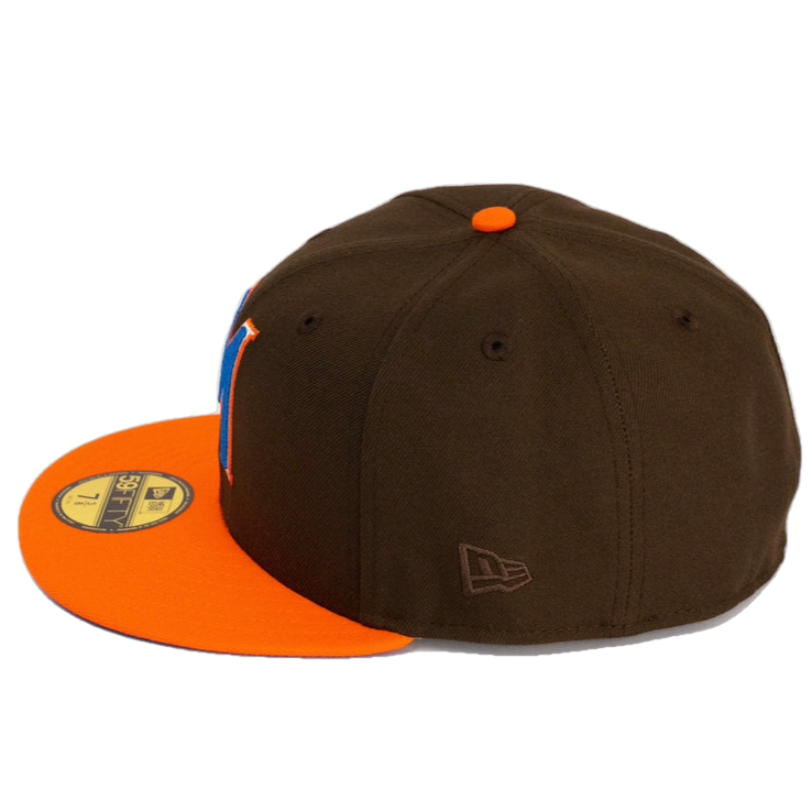 New Era Milwaukee Brewers "Movie Pack" Walnut/Rush Orange 59FIFTY Fitted Hat