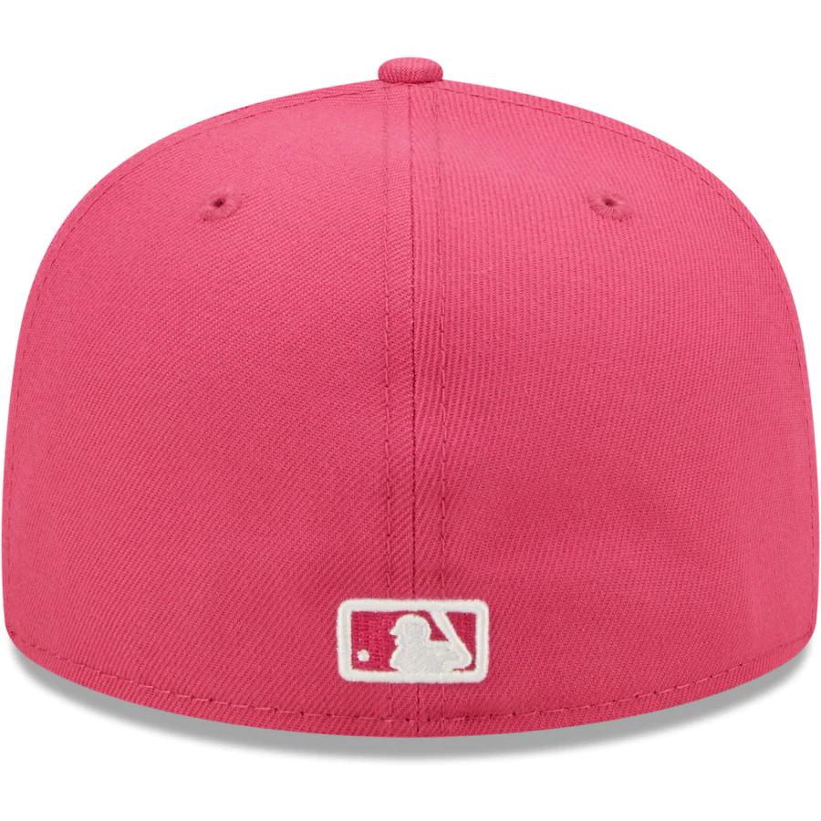 New Era Milwaukee Brewers Hot Pink 59FIFTY Fitted Hat