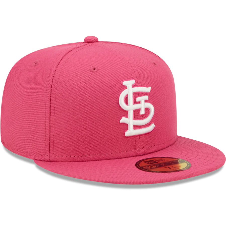 New Era St. Louis Cardinals Hot Pink 59FIFTY Fitted Hat