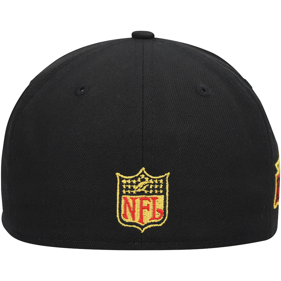 New Era Denver Broncos Black 1991 Pro Bowl Cobra Kai 2022 59FIFTY Fitted Hat
