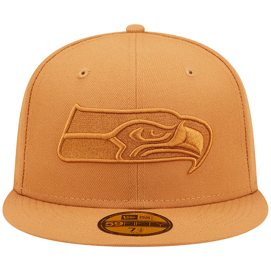 New Era Seattle Seahawks Panama Tonal Team Color Pack 59FIFTY Fitted Hat