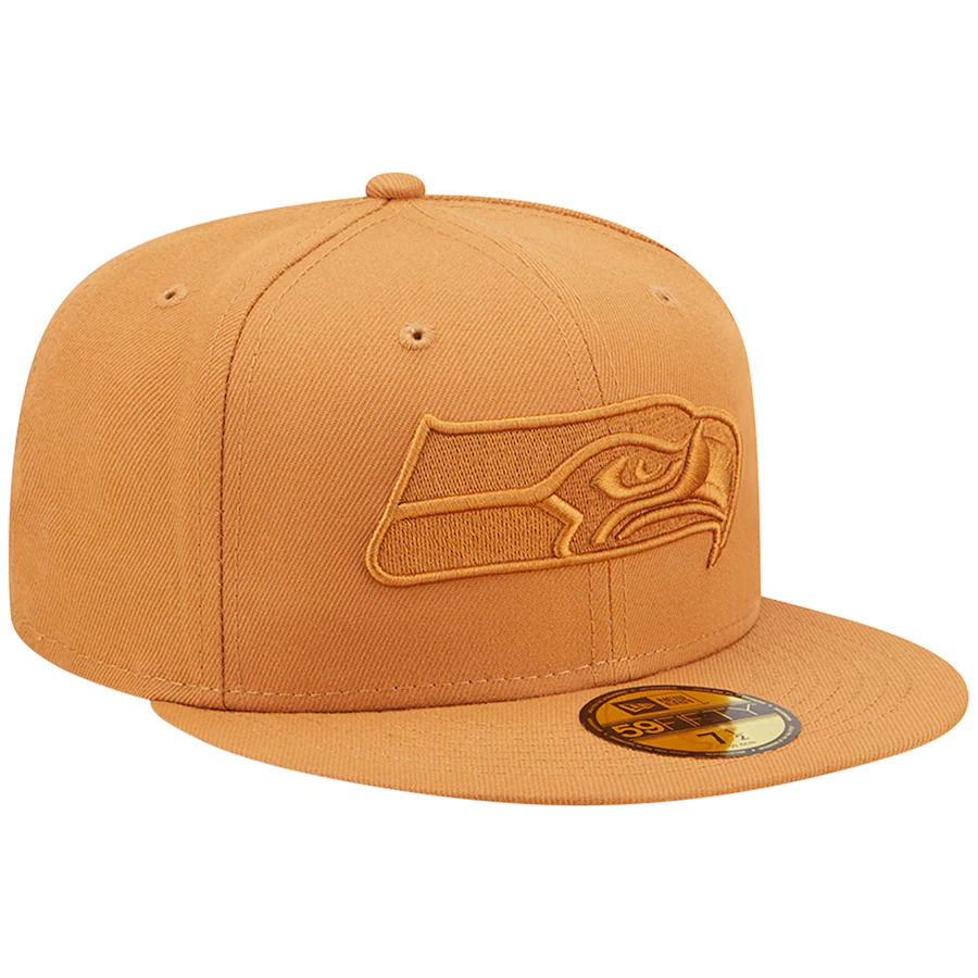 New Era Seattle Seahawks Panama Tonal Team Color Pack 59FIFTY Fitted Hat