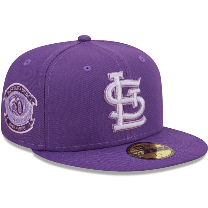 Men's Houston Astros New Era Purple Lavender Undervisor 59FIFTY Fitted Hat