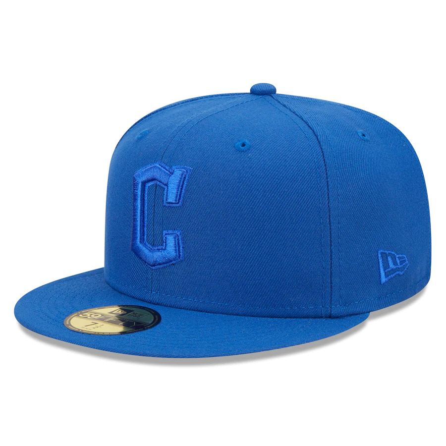 New Era Cleveland Guardians Royal Blue Tonal 59FIFTY Fitted Hat