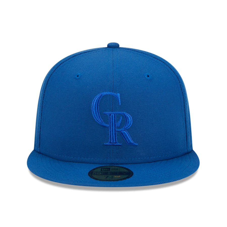 New Era Colorado Rockies Royal Blue Tonal 59FIFTY Fitted Hat