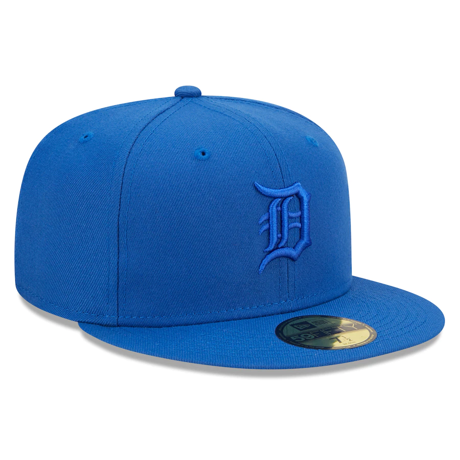 New Era Detroit Tigers Royal Blue Tonal 59FIFTY Fitted Hat