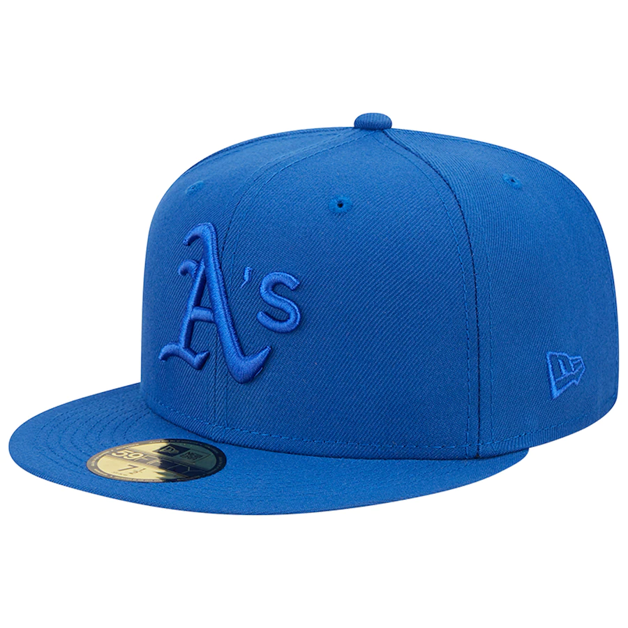 New Era Oakland Athletics Royal Blue Tonal 59FIFTY Fitted Hat