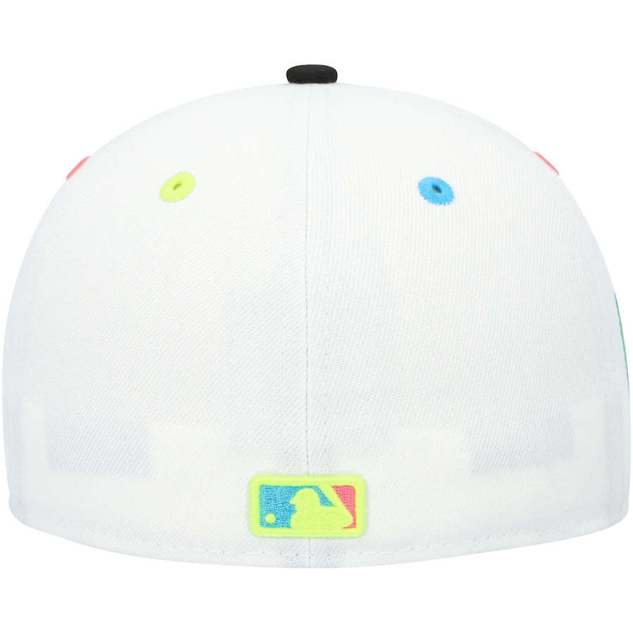 New Era Tampa Bay Rays White Neon Eye 59FIFTY Fitted Hat