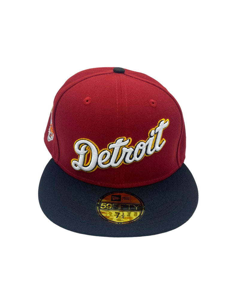 New Era Detroit Tigers Cardinal Red/ Black 'MP6' 59FIFTY Fitted Hat