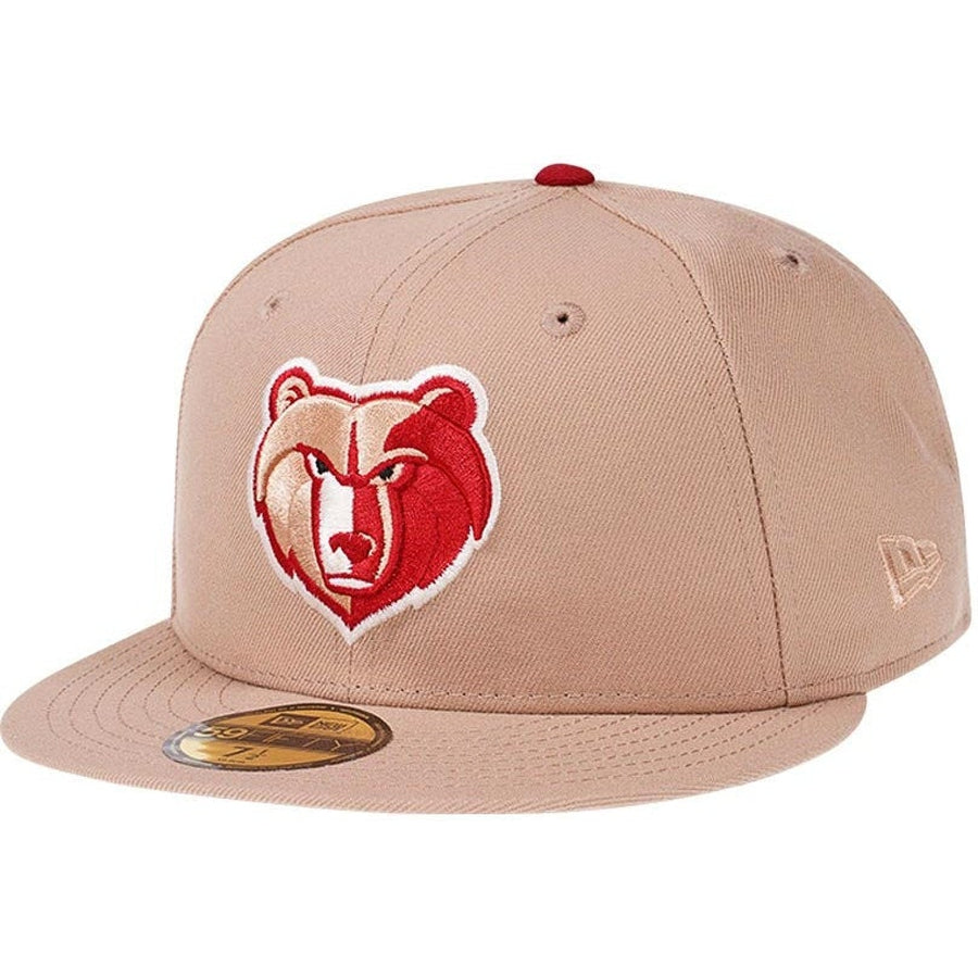 Men's New Era Orange/Pink Memphis Grizzlies Passion Mango 59FIFTY Fitted Hat