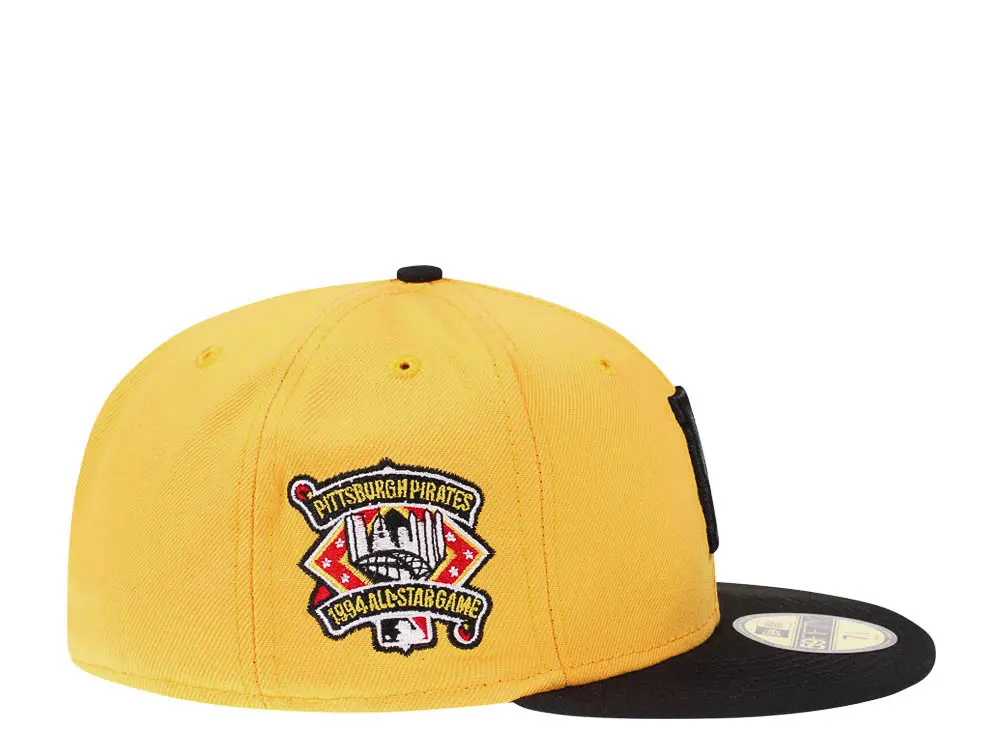 7 1/2 Pittsburgh Pirates Two Tone Yellow Brown Red 59fifty