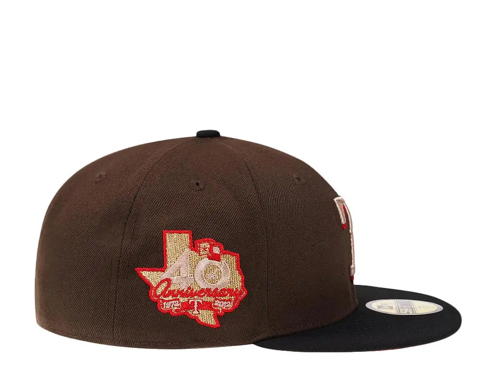 NEW ERA 59FIFTY MLB TEXAS RANGERS 40TH ANNIVERSARY TWO TONE