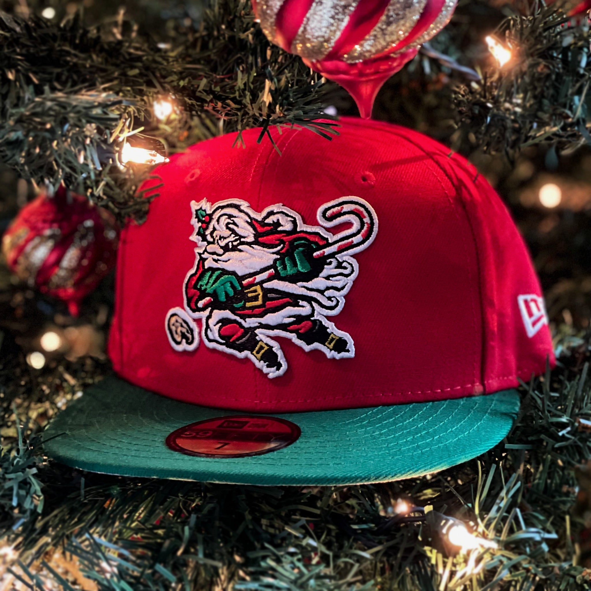 St Louis Cardinals CANDY CANE Fitted Hat by New Era