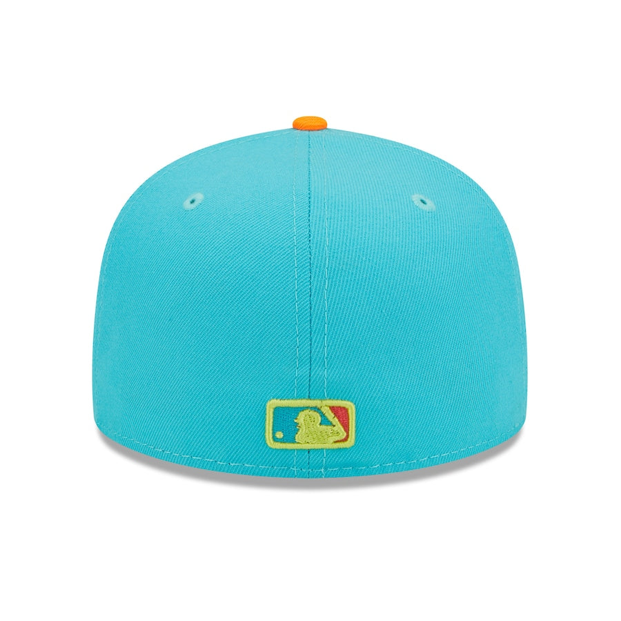 New Era Cleveland Guardians Blue/Orange Vice Highlighter 59FIFTY Fitted Hat