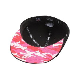 New Era Las Vegas Raiders 'Pink Camo' Undervisor 59FIFTY Fitted Hat