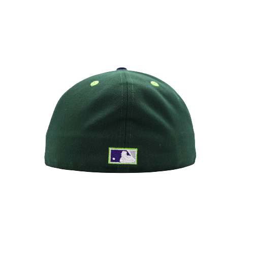New Era Milwaukee Brewers Dark Green/Purple 25th Anniversary 59FIFTY Fitted Hat