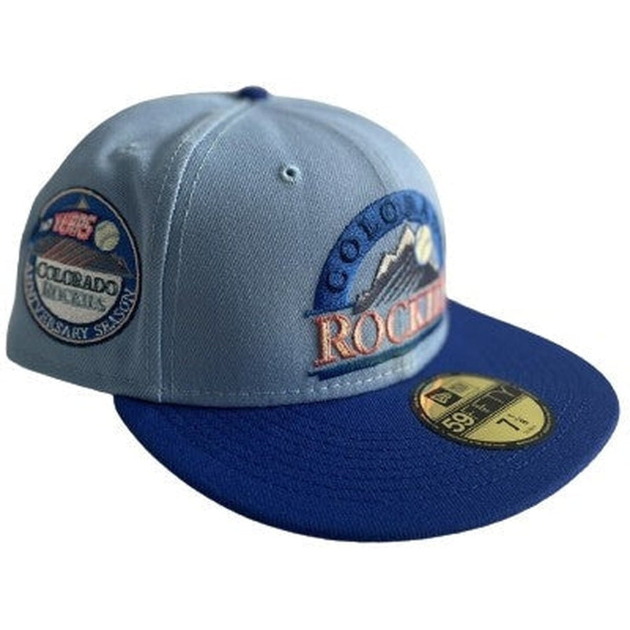 New Era Colorado Rockies 'Blue Swallow Motel' 59FIFTY Fitted Hat