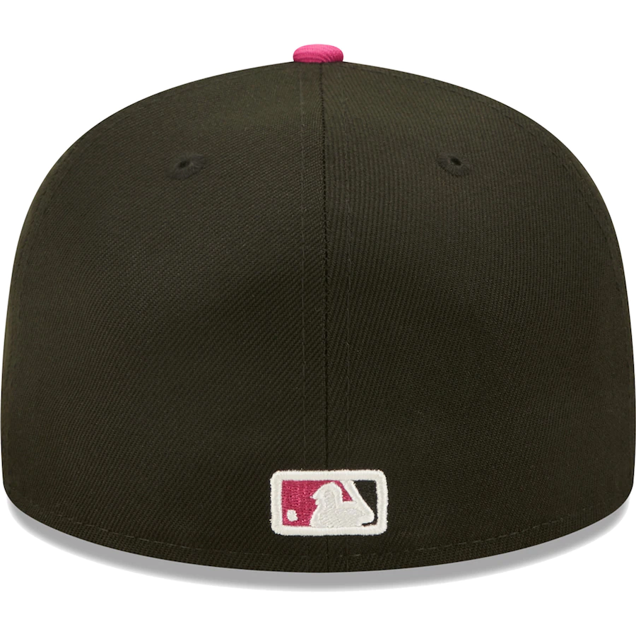 New Era Cleveland Guardians Black/Pink Passion 59FIFTY Fitted Hat