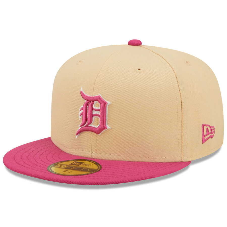 New Era Detroit Tigers Tiger Stadium Mango Passion 59FIFTY Fitted Hat