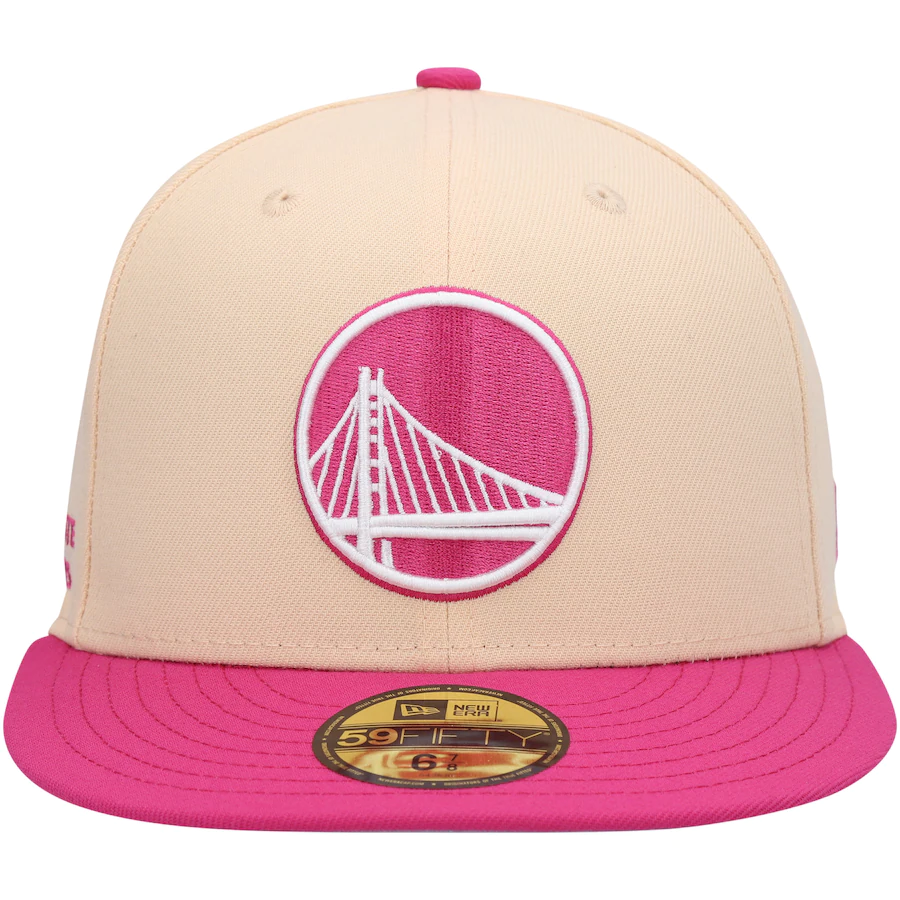 New Era Golden State Warriors Passion Mango 2022 59FIFTY Fitted Hat