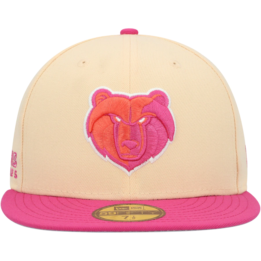 New Era Memphis Grizzlies Passion Mango 2022 59FIFTY Fitted Hat