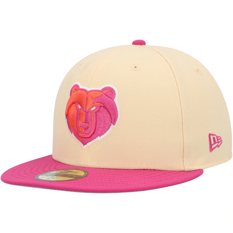 New Era Memphis Grizzlies Passion Mango 2022 59FIFTY Fitted Hat
