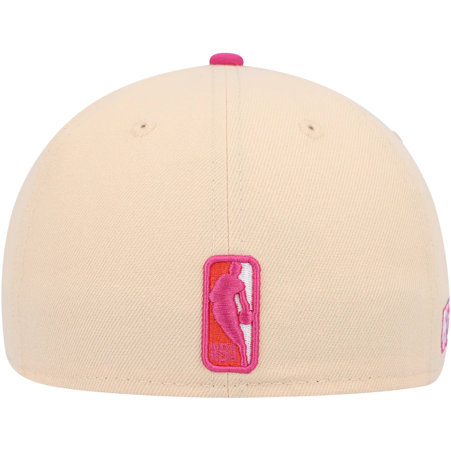 New Era New York Knicks Passion Mango 2022 59FIFTY Fitted Hat