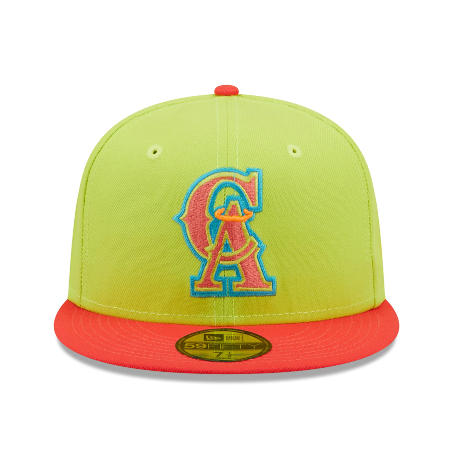 New Era California Angels, Cyber Highlighter 59FIFTY Fitted Hat