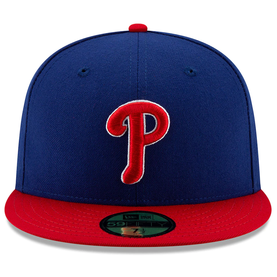 New Era Philadelphia Phillies Royal/Red 2022 World Series 59FIFTY Fitted Hat