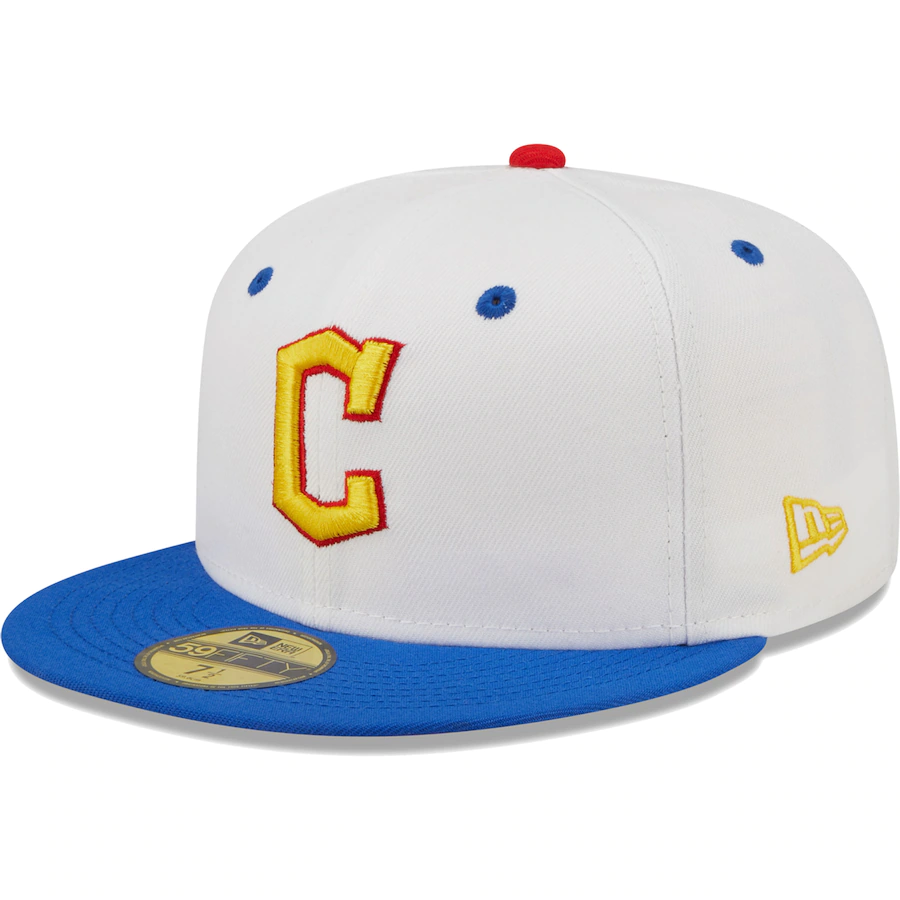 New Era Cleveland Guardians Primary Logo Cherry Lolli 59FIFTY Fitted Hat