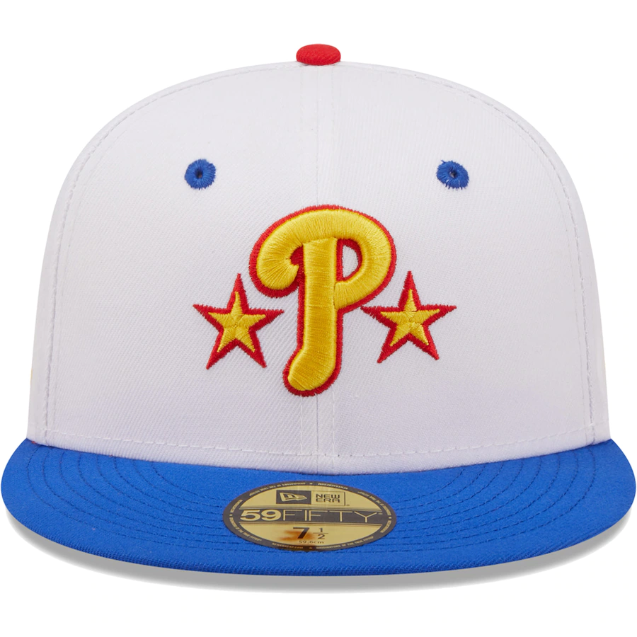 New Era Philadelphia Phillies 2008 World Series Champions Cherry Lolli 59FIFTY Fitted Hat