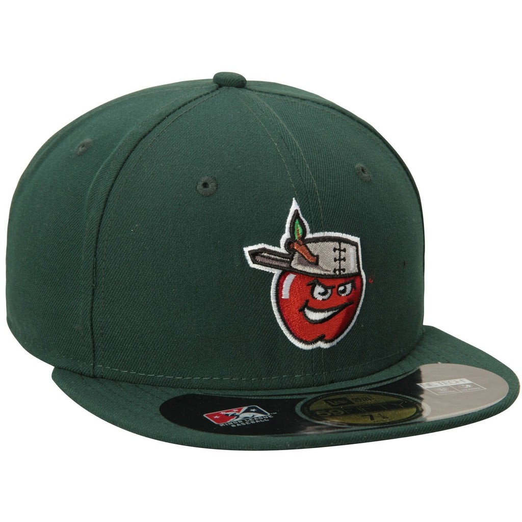 New Era Green Fort Wayne Tincaps Authentic Home 59FIFTY Fitted Hat