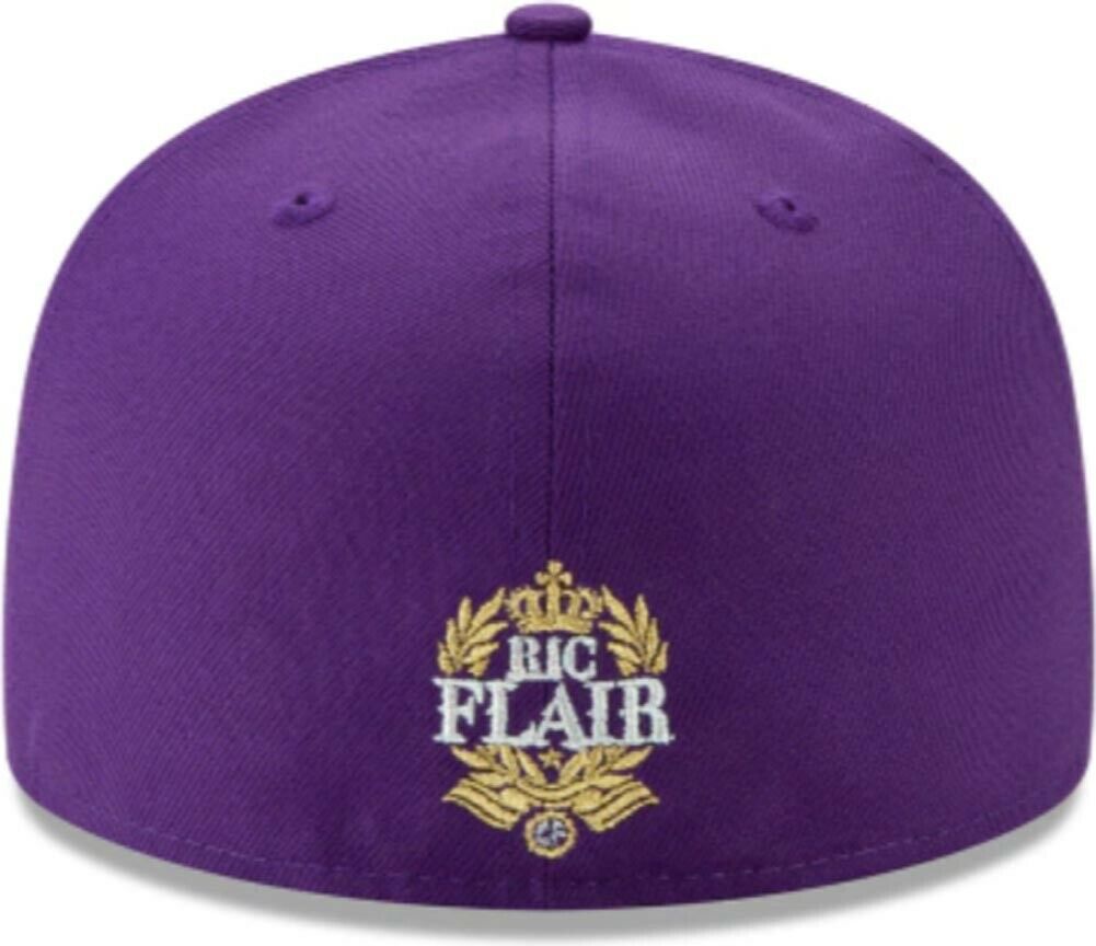 New Era Ric "Nature Boy" Flair 16x Champion Purple/Gold 59FIFTY Fitted Hat