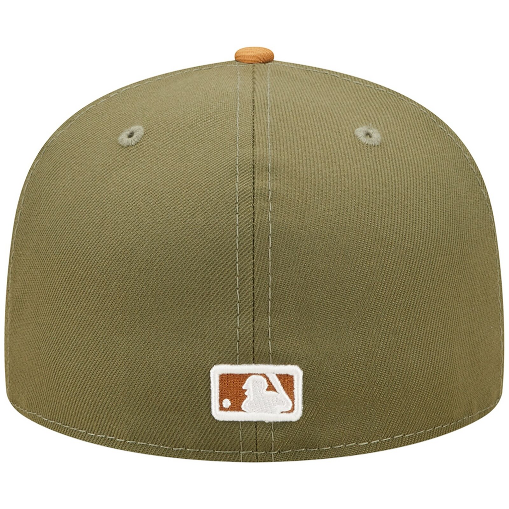 New Era Los Angeles Angels Olive/Brown Two-Tone Color Pack 59FIFTY Fitted Hat