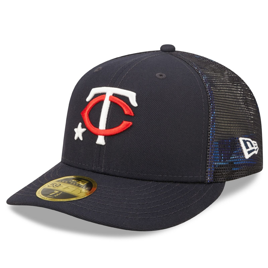 New Era Navy Minnesota Twins 2022 MLB All-Star Game Workout Low Profile 59FIFTY Fitted Hat