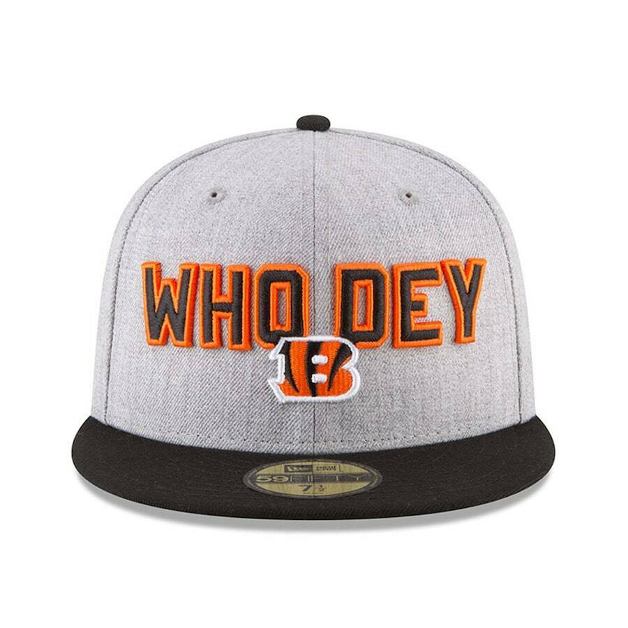 New Era Cincinnati Bengals "Who Dey" 2018 NFL Draft On-Stage 59FIFTY Fitted Hat