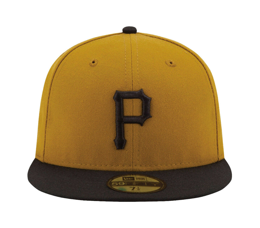 New Era Pittsburgh Pirates Dark Gold 2015 Season 59FIFTY Fitted Hat