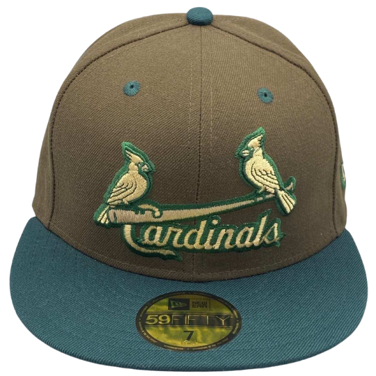 New Era St. Louis Cardinals Peanut Brown 59Fifty Fitted Hat