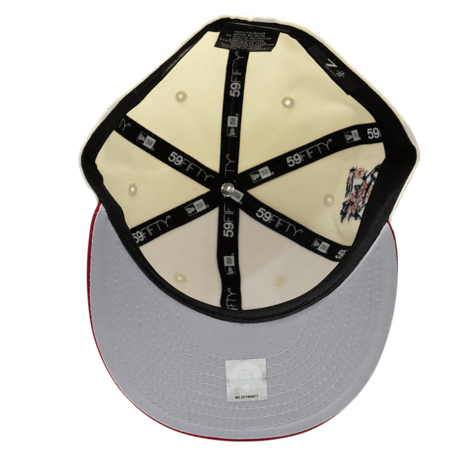 New Era Havana Sugar Kings White/Burgundy 59FIFTY Fitted Hat