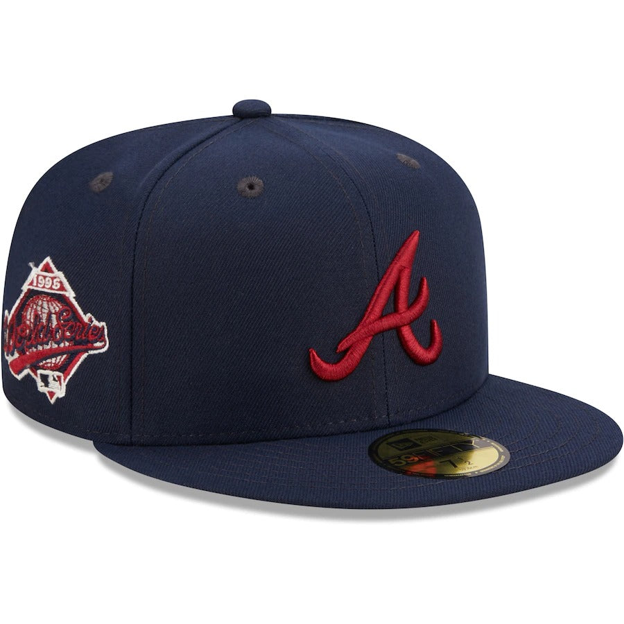 New Era Atlanta Braves Cranberry Bog 1995 World Series 59FIFTY Fitted