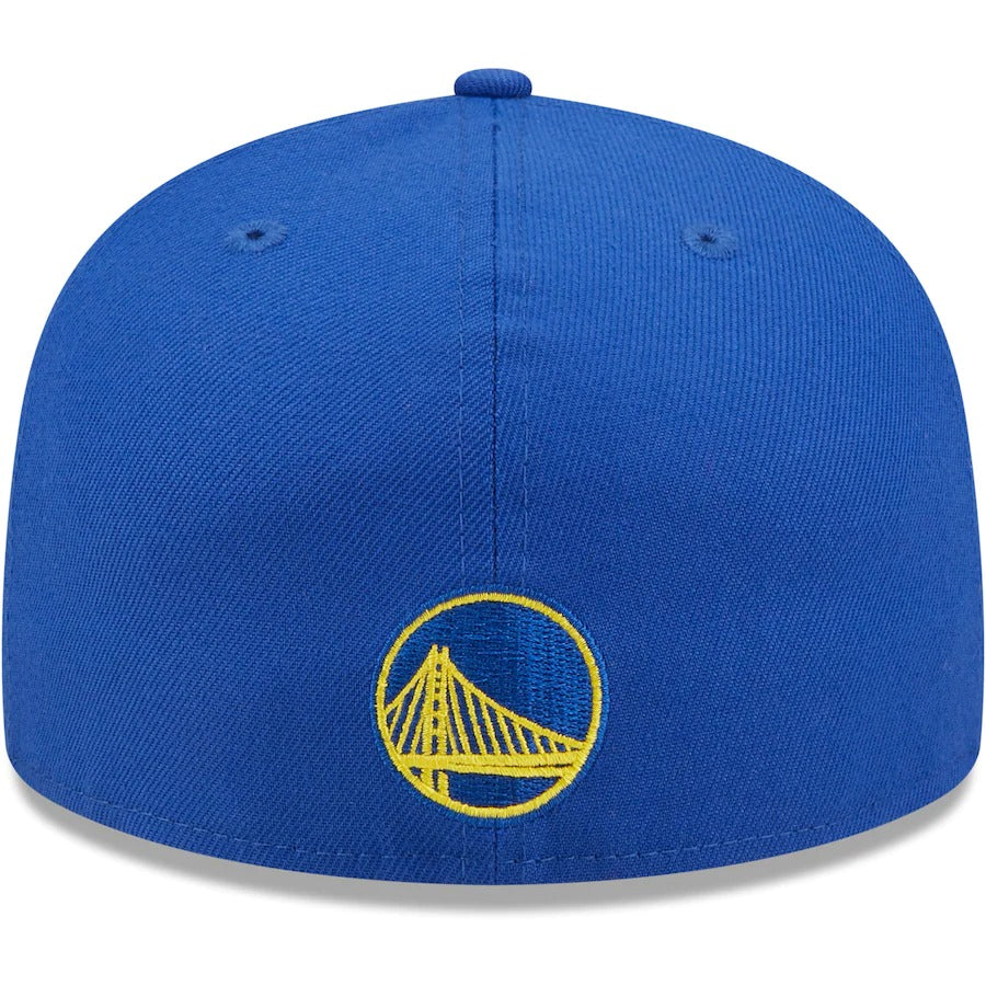 New Era Golden State Warriors Royal Splatter 59FIFTY Fitted Hat