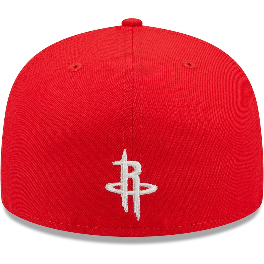 New Era Houston Rockets Red Splatter 59FIFTY Fitted Hat