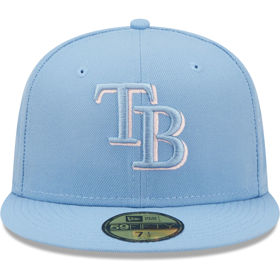 New Era Tampa Bay Rays Light Blue 20th Anniversary 59FIFTY Fitted Hat