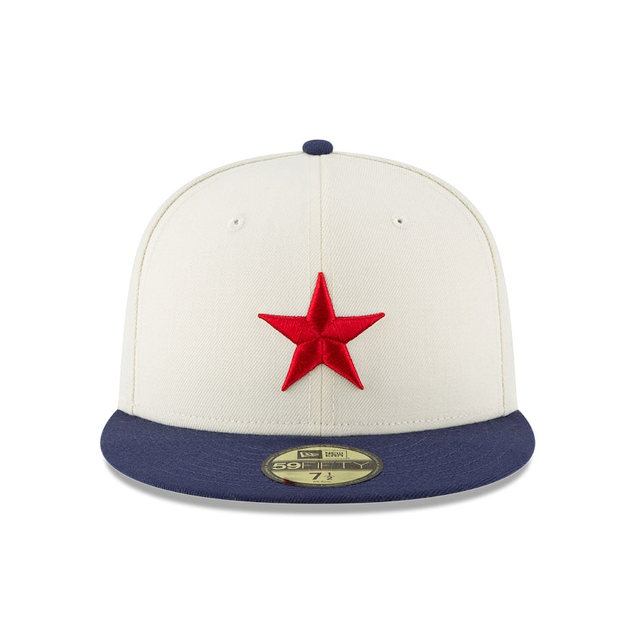 New Era Detroit Stars White Cooperstown Collection Turn Back The Clock 59FIFTY Fitted Hat