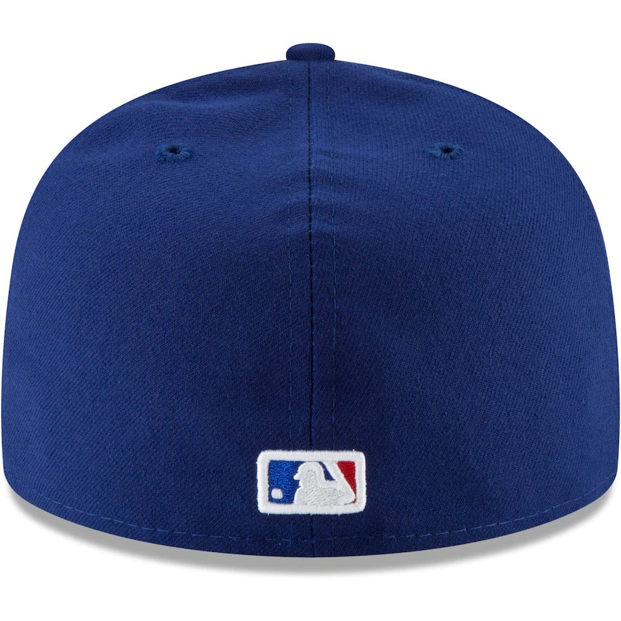 New Era Texas Rangers Royal 50th Anniversary Authentic Collection On-Field 59FIFTY Fitted Hat