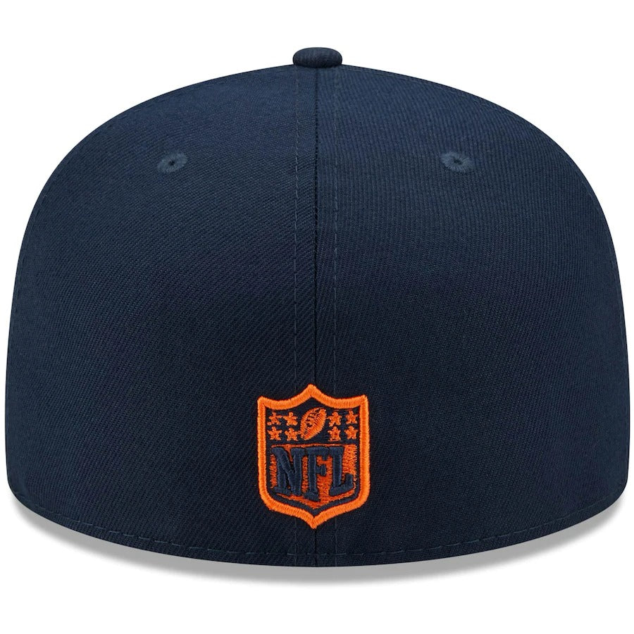 New Era Navy Denver Broncos Field Patch 59FIFTY Fitted Hat